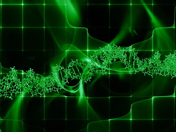 DNA artificiale — Foto Stock