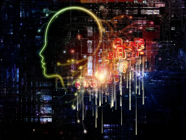Artificiell intelligens — Stockfoto