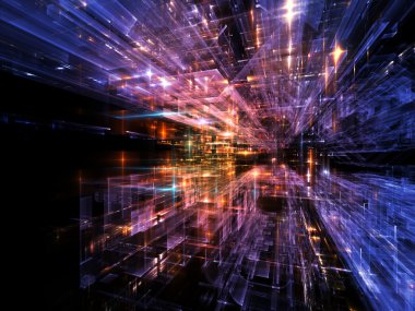 şehir ışıltısı