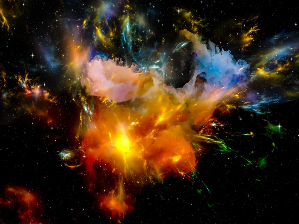 Space Nebula — Stock Photo, Image