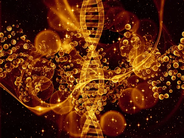 Virtual DNA — Stock Photo, Image