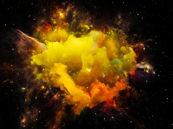Nebula abstraktion — Stockfoto