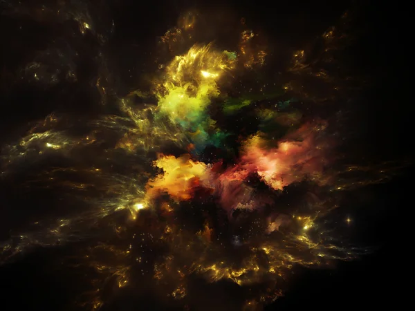 星雲の瞑想 — ストック写真