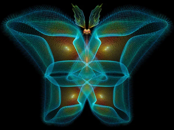 Digital Butterfly — Stock Photo, Image