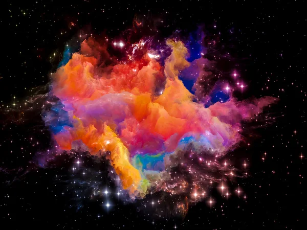 Espacio colorido — Foto de Stock