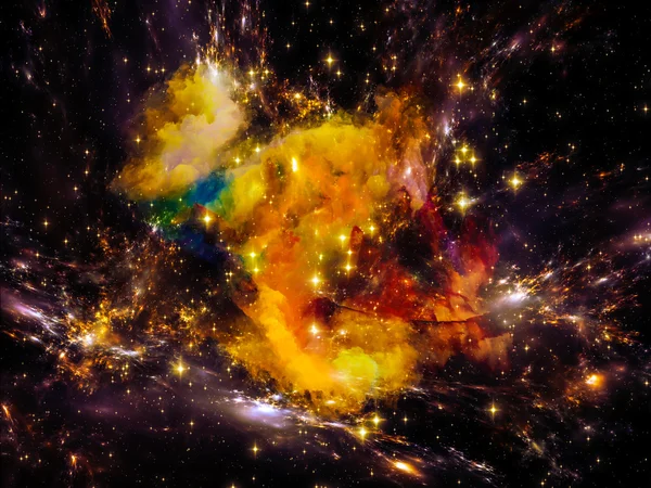 Nebulosa cosmica — Foto Stock