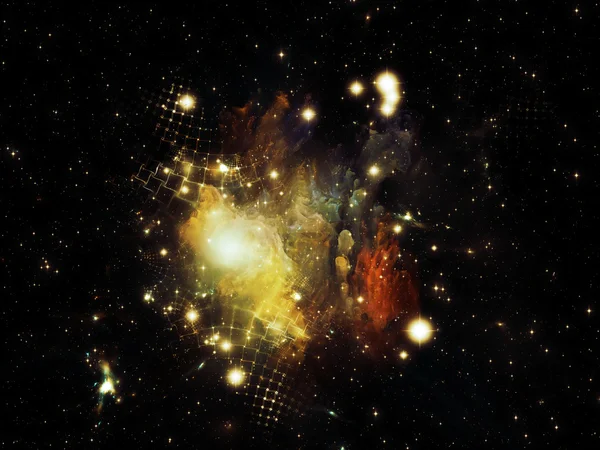 Nebulosa espacial — Foto de Stock