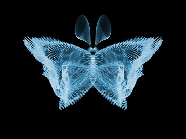 Kavramsal kelebek — Stok fotoğraf
