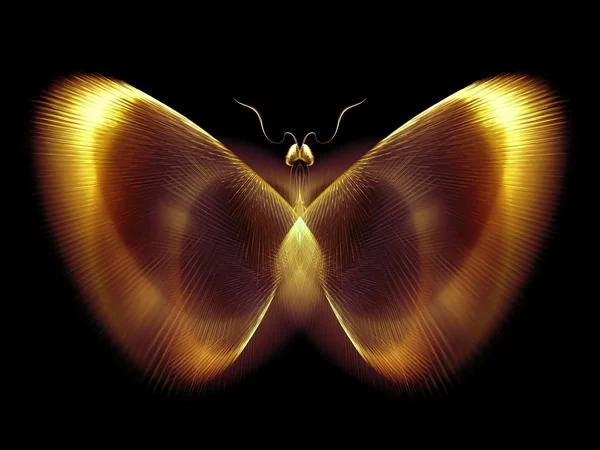 Vlinder abstractie — Stockfoto