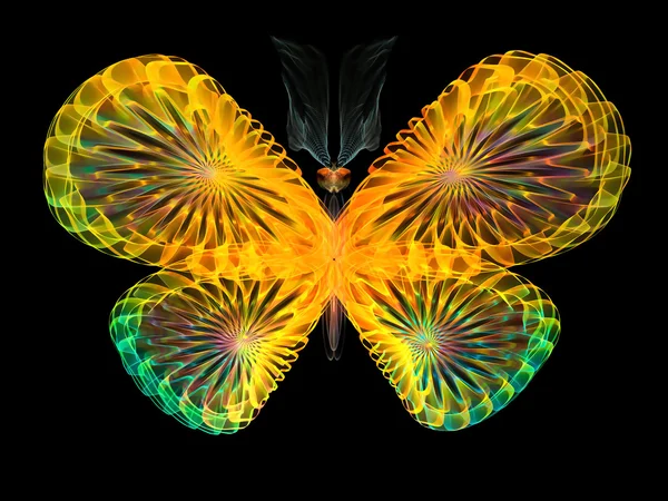 Żywe motyl — Zdjęcie stockowe