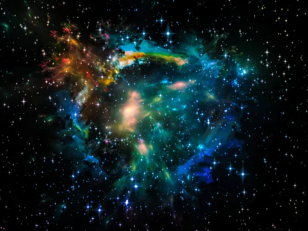Leuchten des Universums — Stockfoto