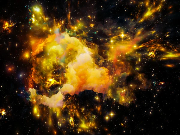 Kosmiska nebulosa — Stockfoto