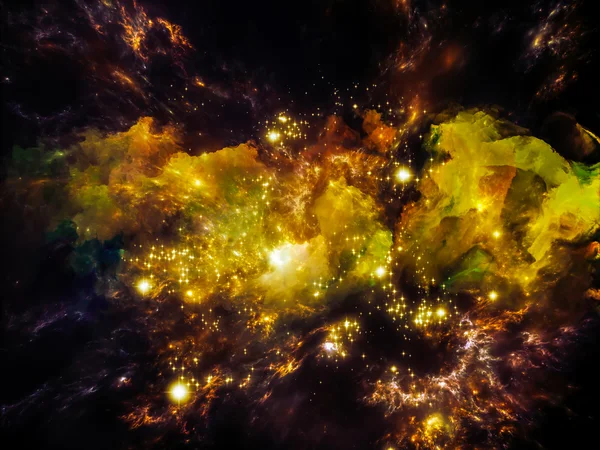 星雲の抽象化 — ストック写真