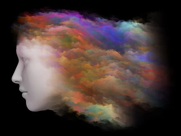 Arco iris de la mente — Foto de Stock