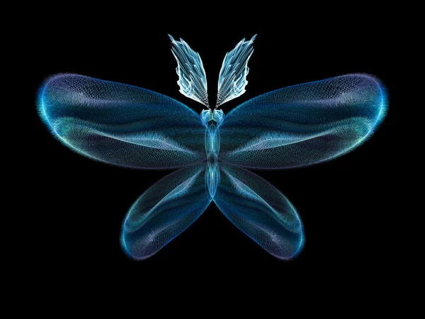 Motýl designu — Stock fotografie