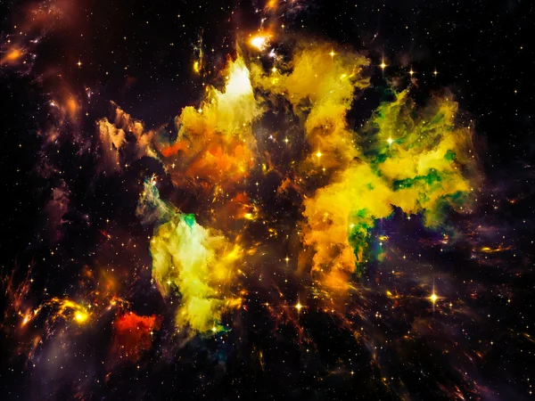 Nebulosa di granchio virtuale — Foto Stock