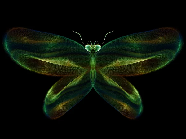 Abstrakcja motyl — Zdjęcie stockowe