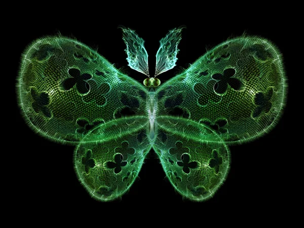 Abstracción de la mariposa — Foto de Stock