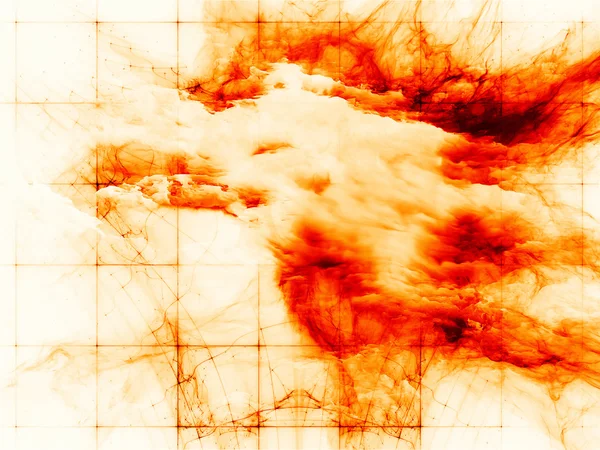 Energie des fraktalen Ausbruchs — Stockfoto