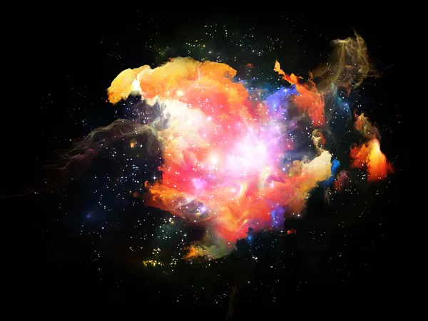 Svolgimento del design Nebulae — Foto Stock