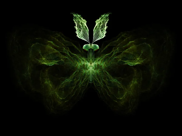 Butterfly visualisering — Stockfoto