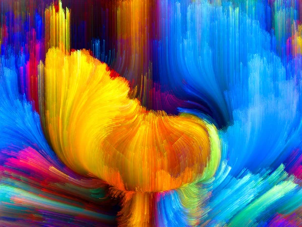 La flor del color — Foto de Stock