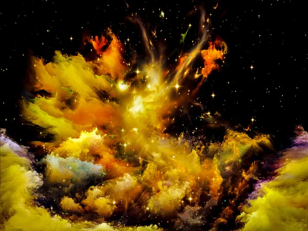 Evolução da Nebulosa — Fotografia de Stock