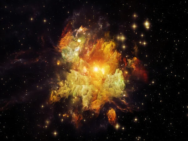 Partículas de nebulosa — Foto de Stock