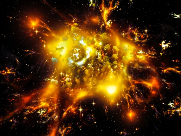 Nebulosa artificiale — Foto Stock