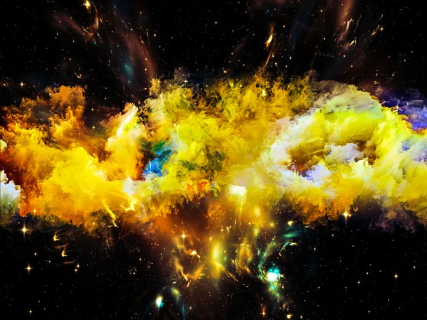 Artificial Nebula — Stock Photo, Image