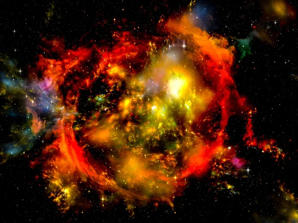 Exploding Nebula — Stock Photo, Image
