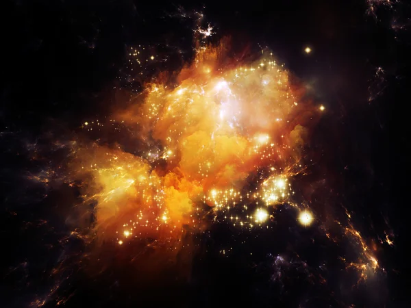 Bagliore della nebulosa — Foto Stock