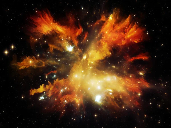 Virtual Crab Nebula — Stock Photo, Image