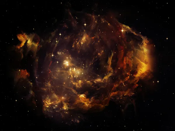 星雲の背景 — ストック写真