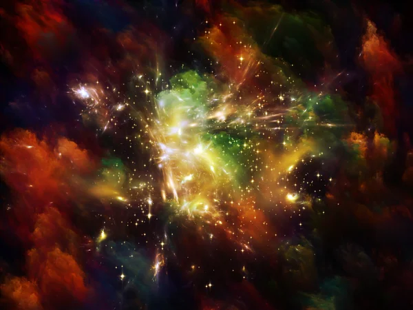 Textura da nebulosa — Fotografia de Stock