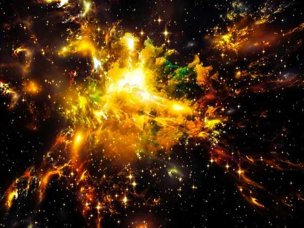 Exploding Nebula — Stock Photo, Image