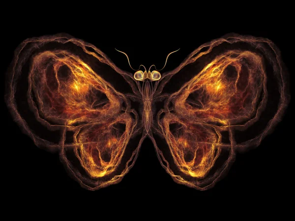 蝶の魔法 — ストック写真