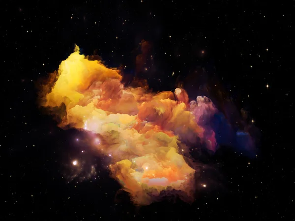 Astrazione della nebulosa — Foto Stock