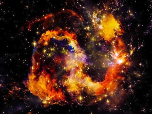 星雲の渦 — ストック写真
