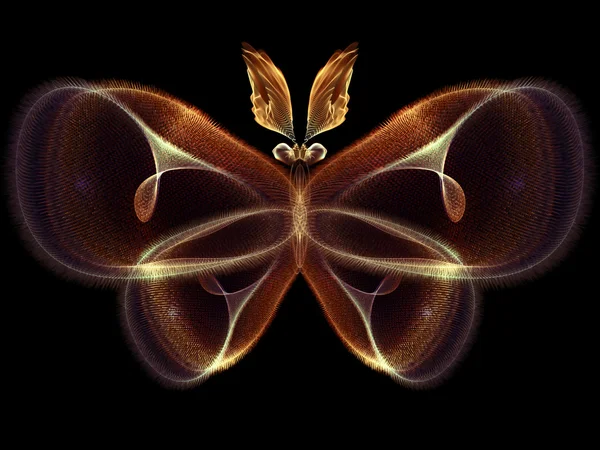 Illusion of Butterfly — Stock Photo, Image