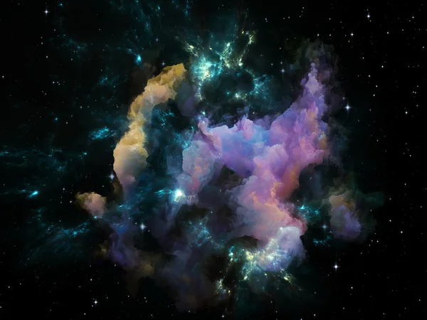 Vackra nebulosa — Stockfoto