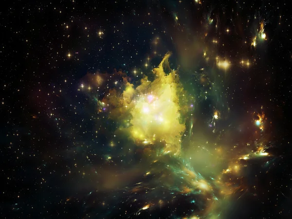 Virtual Nebula — Stock Photo, Image