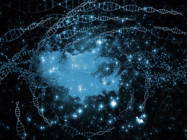 DNA'ın iç hayatı — Stok fotoğraf