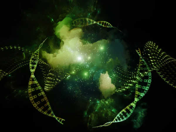 Virtual DNA — Stock Photo, Image