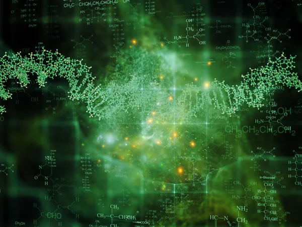 Acontecimento molecular — Fotografia de Stock