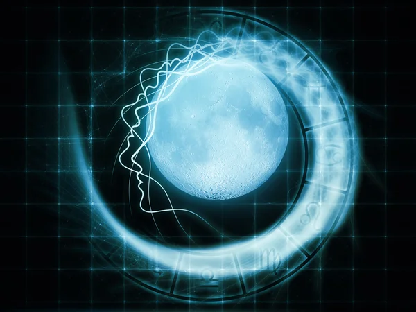 Lunar Attraction — Stock Photo, Image