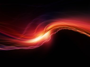 akışı in fractal dalgalar