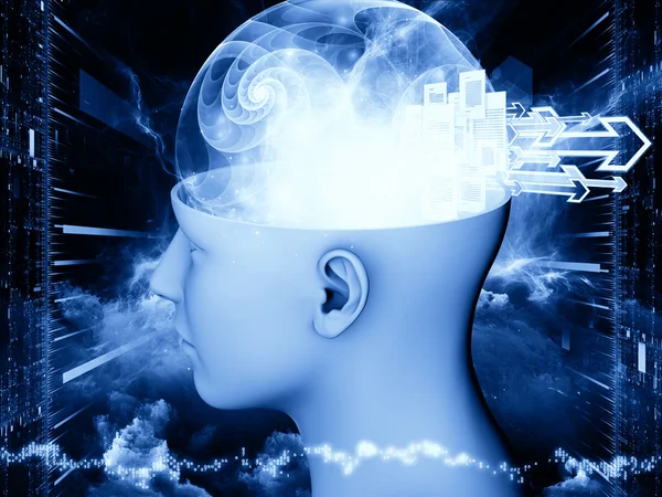 Mind Visualization — Stock Photo, Image