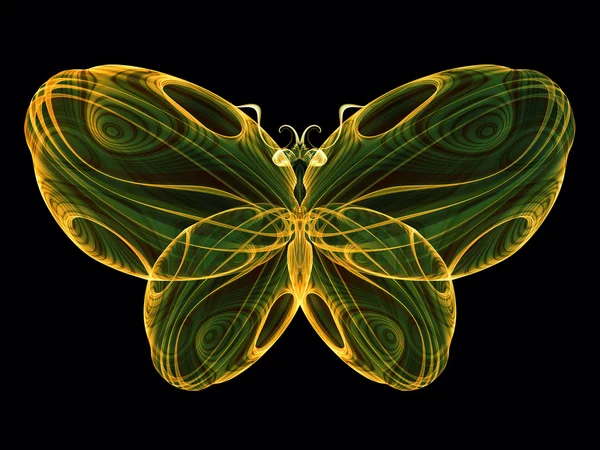 Elegancia de la mariposa — Foto de Stock