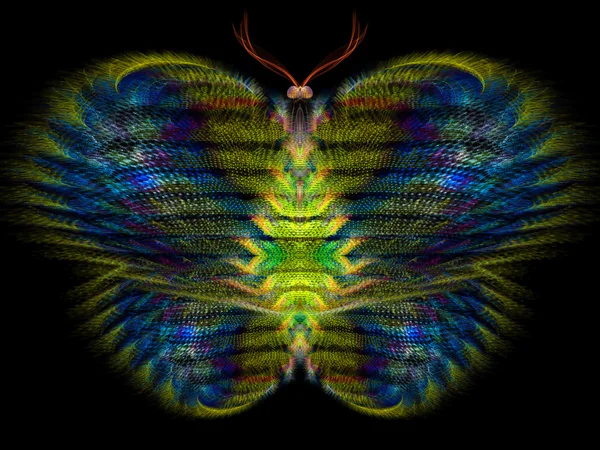 Farfalla virtuale — Foto Stock